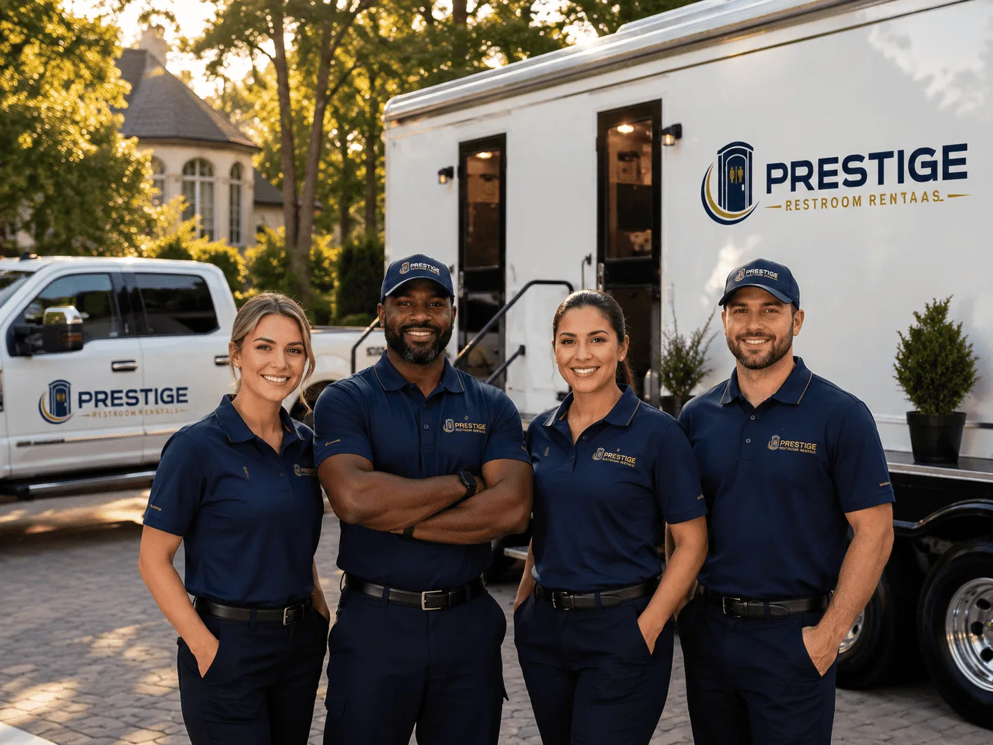 Trusted Luxury Portable Restrooms company in Leland, IL